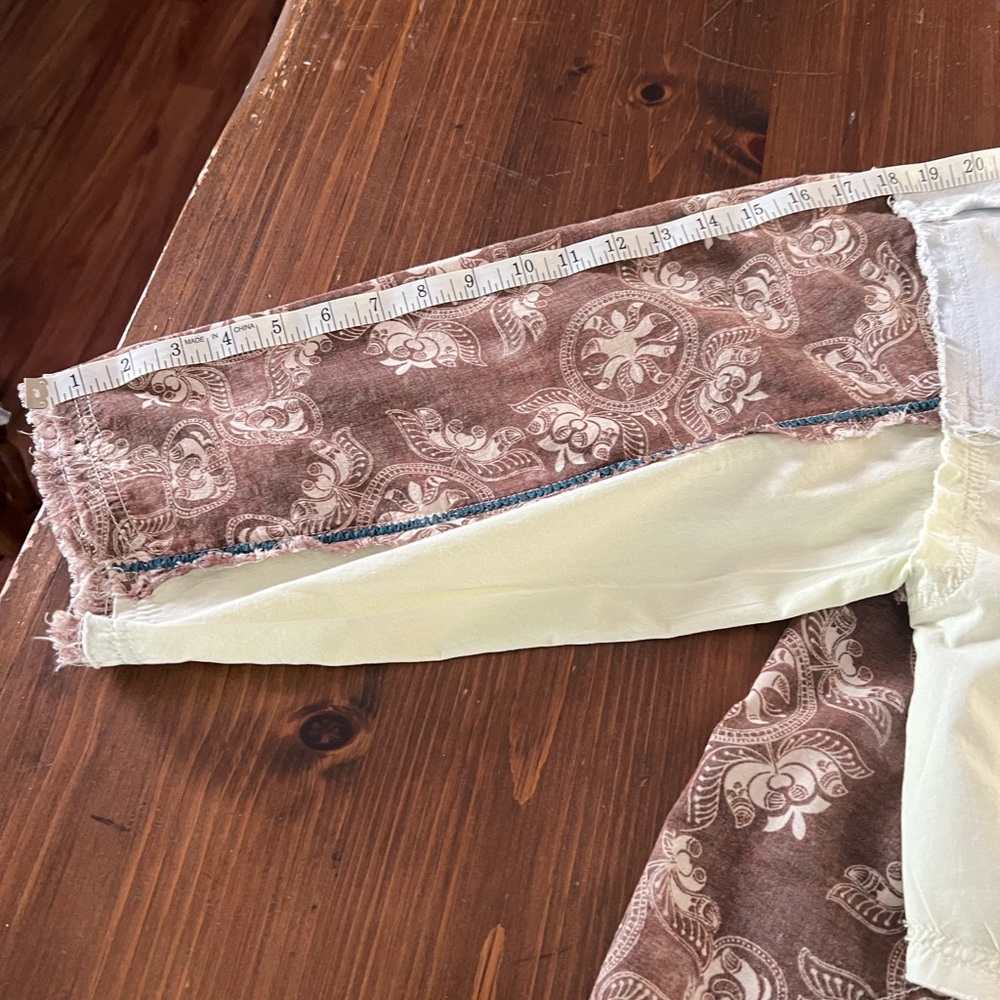 Pol Multicolor Patchwork Button Down Shirt - image 5